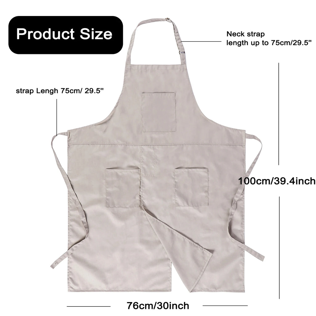 Tablier cuisine beige élégant neutre résistant intemporel