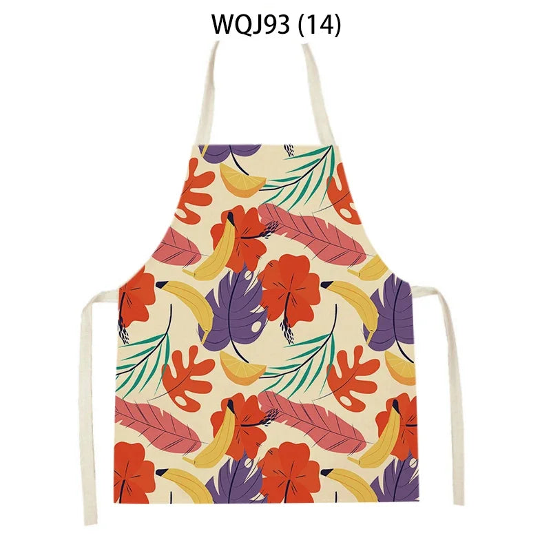 Tablier Cuisine Créatif Lin Coton – Tablier Motifs Originaux et Colorés