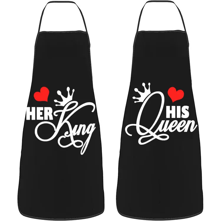 Tablier cuisine couple