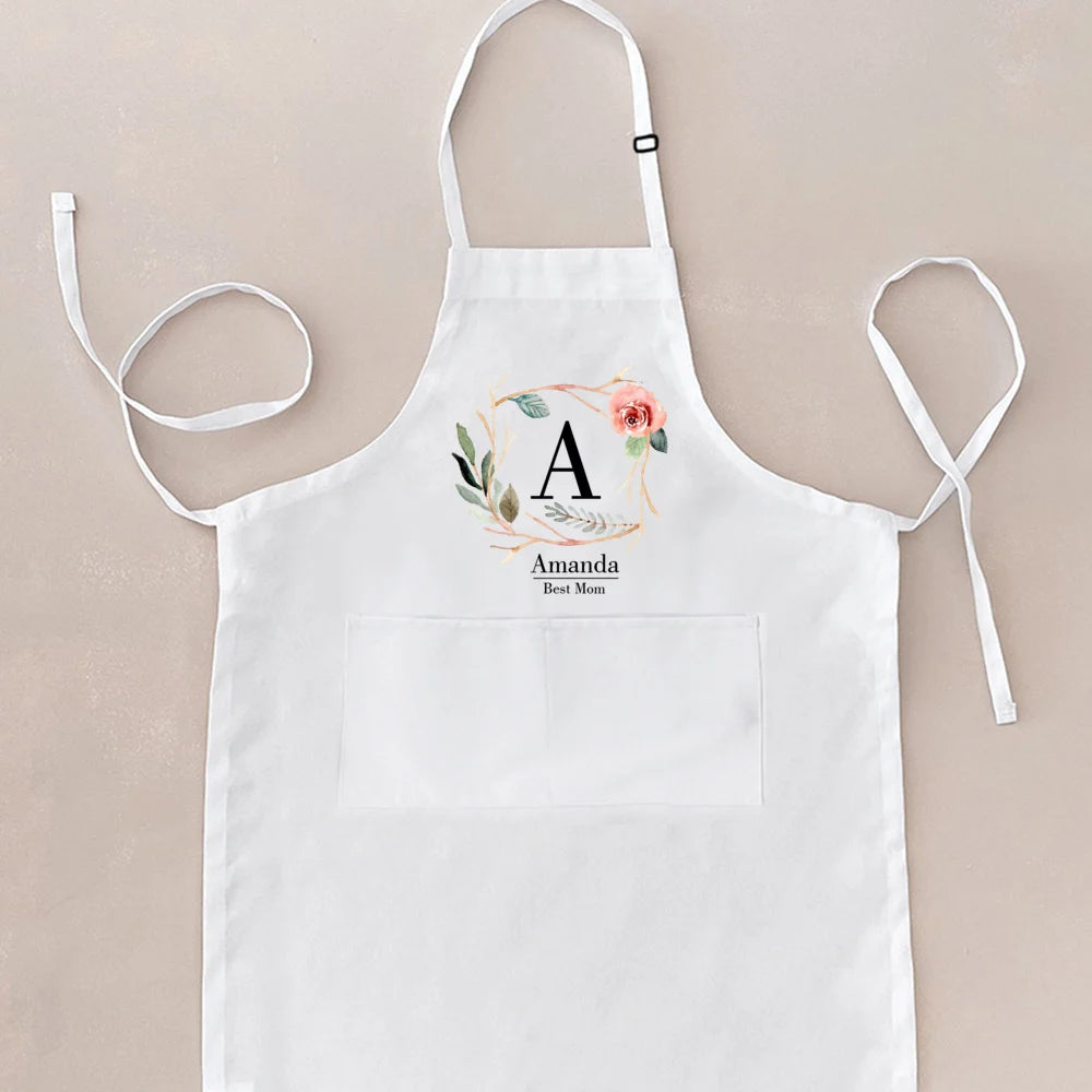 Tablier de Cuisine avec Prénom – Tablier Personnalisé Cadeau Original