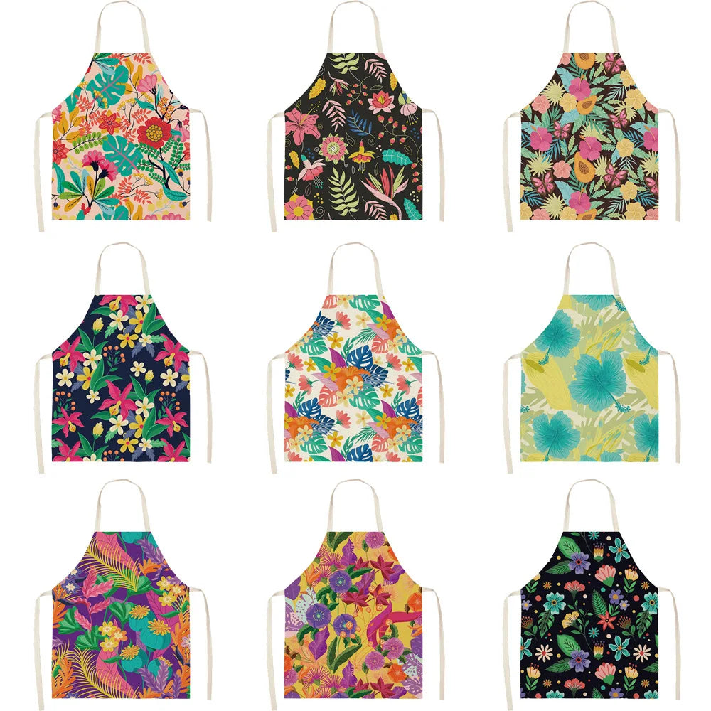 Tablier de Cuisine Original Coton Lin – Tablier Motifs Uniques 2 Tailles