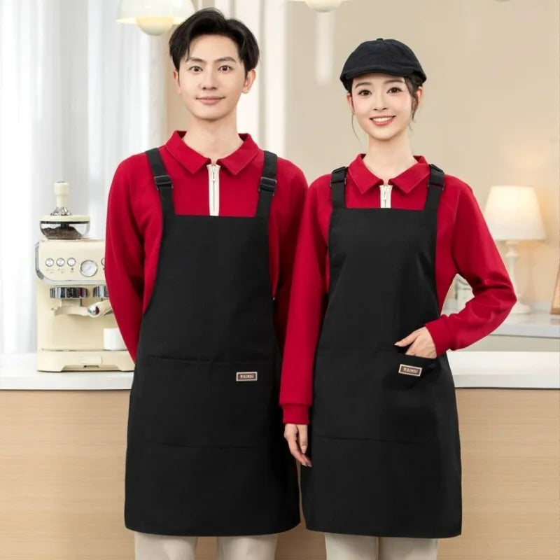 Tablier Cuisine Design H-Back – Tablier Polyester Waterproof Stylé