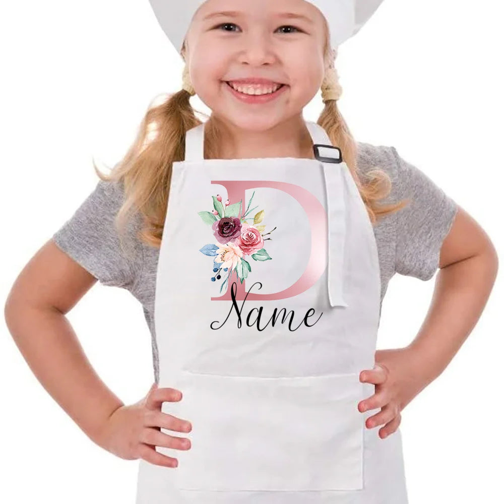 Tablier cuisine prénom enfant personnalisé rigolo cadeau
