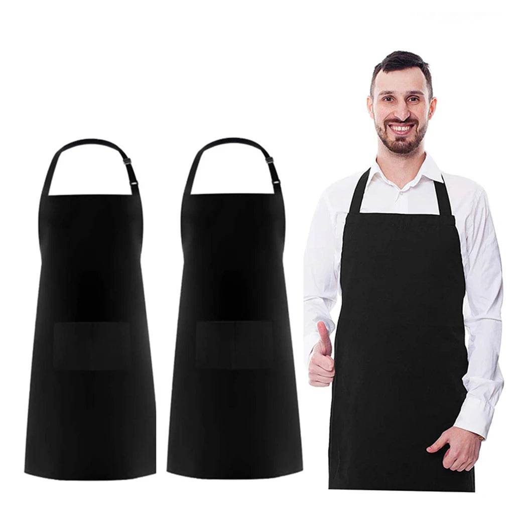 Tablier cuisine noir homme