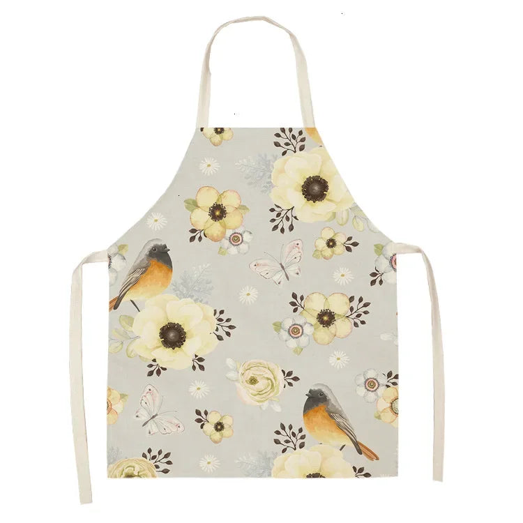 Tablier Cuisine Imprimé Lin Coton – Tablier Motifs Tendance et Originaux