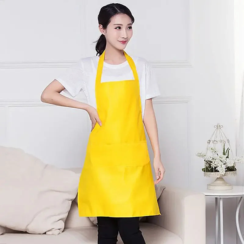 Tablier cuisine vert coloré anti-taches mixte cuisine