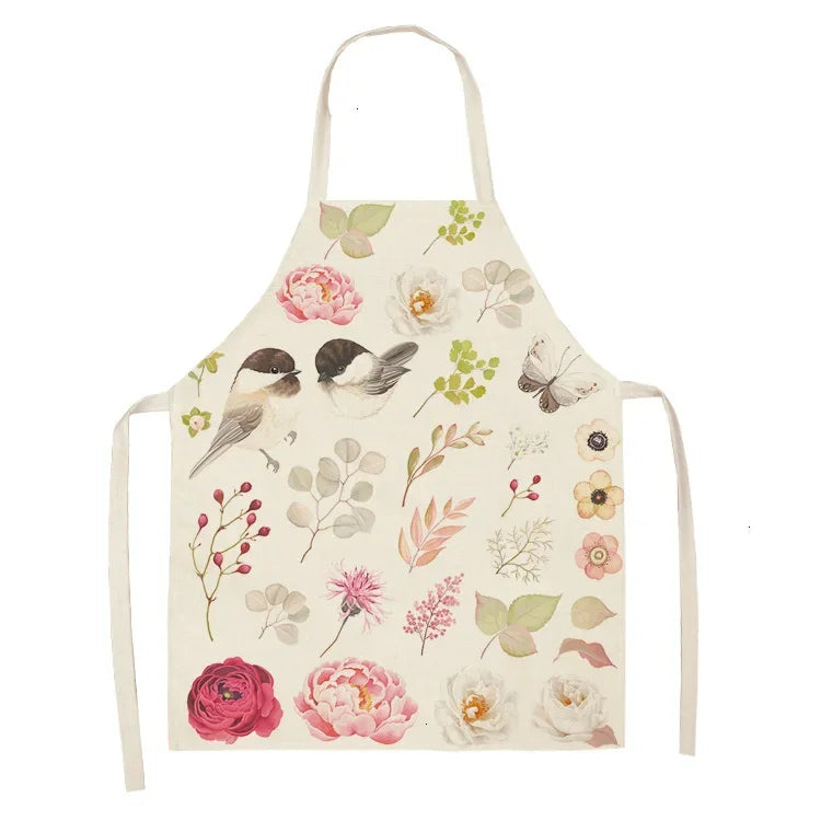 Tablier Cuisine Imprimé Lin Coton – Tablier Motifs Tendance et Originaux