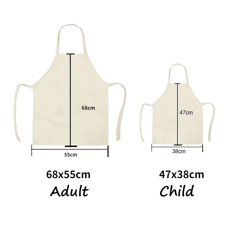 Tablier Cuisine Imprimé Lin Coton – Tablier Motifs Tendance et Originaux