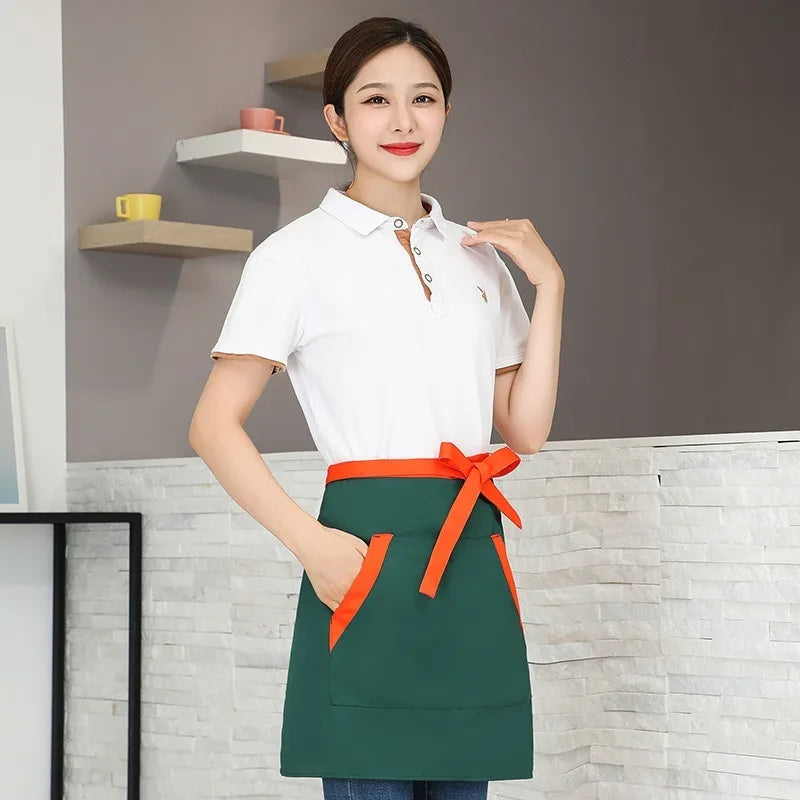 Demi Tablier Cuisine Canvas – Demi Tablier de Cuisine Mixte Résistant