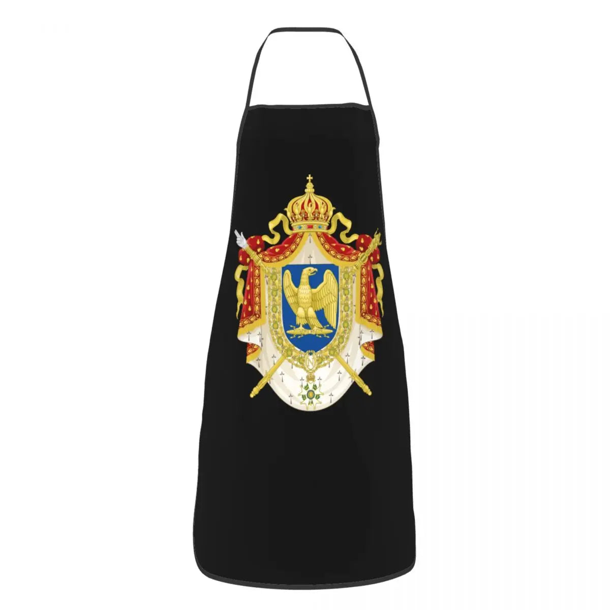 Tablier cuisine français tricolore style bistrot gastronomie