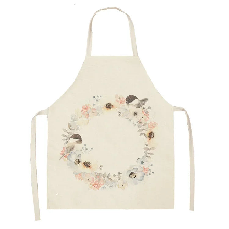Tablier Cuisine Imprimé Lin Coton – Tablier Motifs Tendance et Originaux