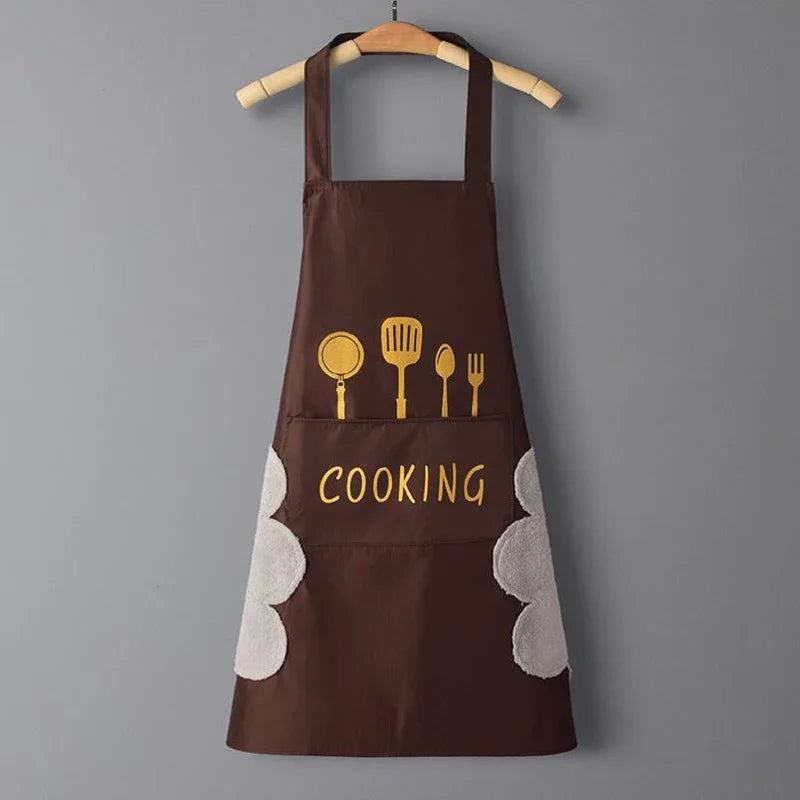 Tablier cuisine anti-taches protection maximale quotidien