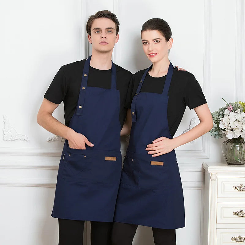 Tablier Cuisine avec Logo – Tablier Professionnel Broderie ou Impression Logo