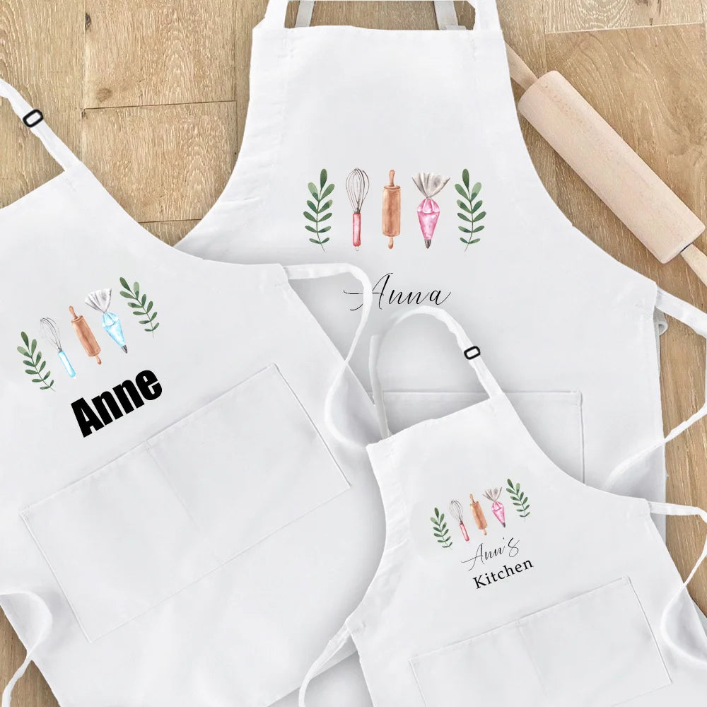 Tablier cuisine enfant personnalisé prénom