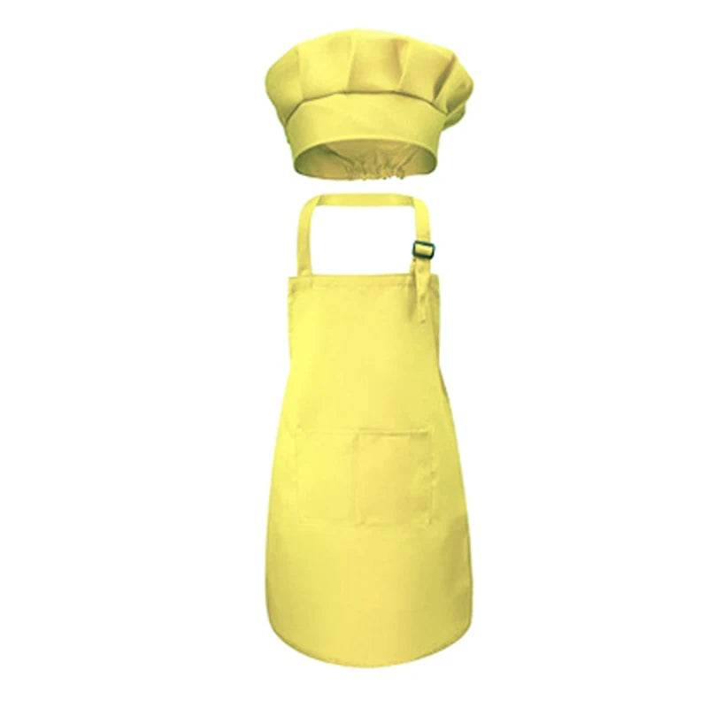 Tablier de Cuisine pour Enfant Lot de 2 – Tablier Enfant Duo Couleurs Douces
