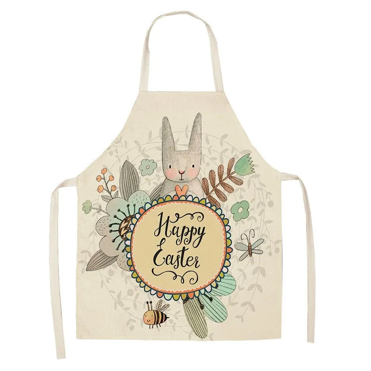 Tablier de Cuisine Cadeau – Tablier Coton Lin 8 Motifs Cadeau Original