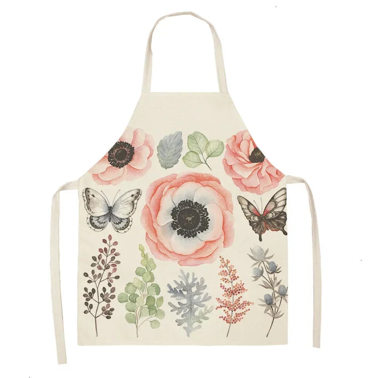Tablier Cuisine Imprimé Lin Coton – Tablier Motifs Tendance et Originaux