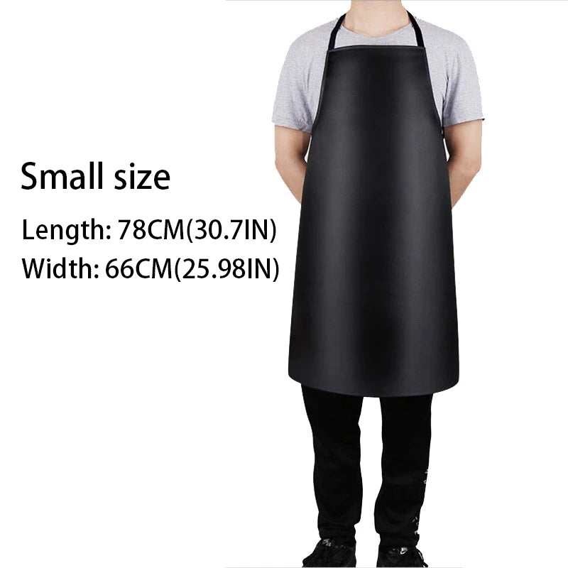 Tablier de cuisine long grande longueur anti-taches résistant