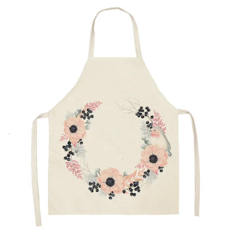 Tablier Cuisine Imprimé Lin Coton – Tablier Motifs Tendance et Originaux