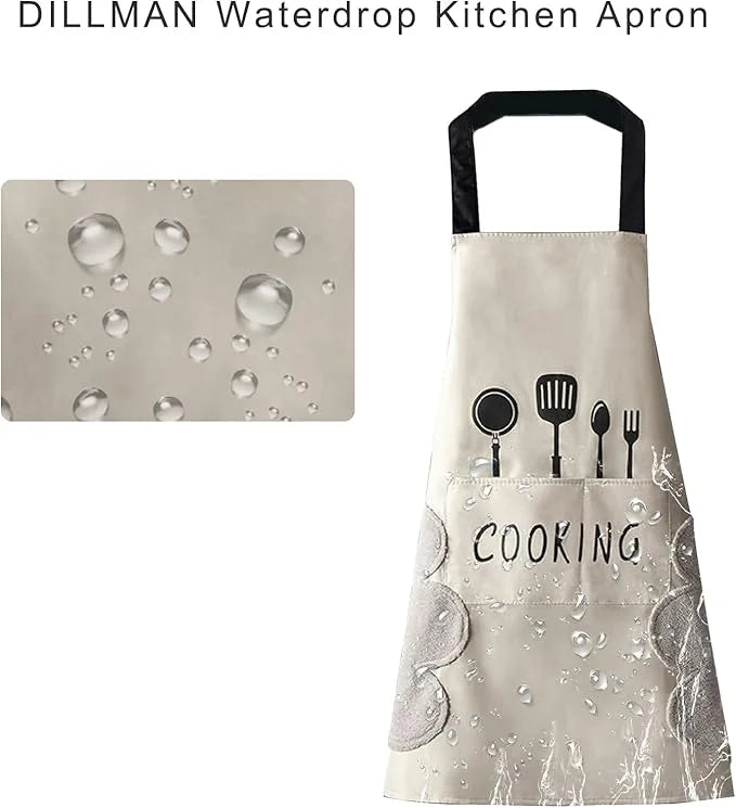 Tablier cuisine anti-taches protection maximale quotidien