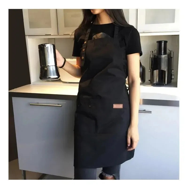 Tablier Cuisinier Canvas – Tablier de Cuisine Homme Femme Résistant