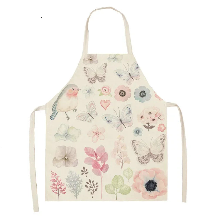 Tablier Cuisine Imprimé Lin Coton – Tablier Motifs Tendance et Originaux