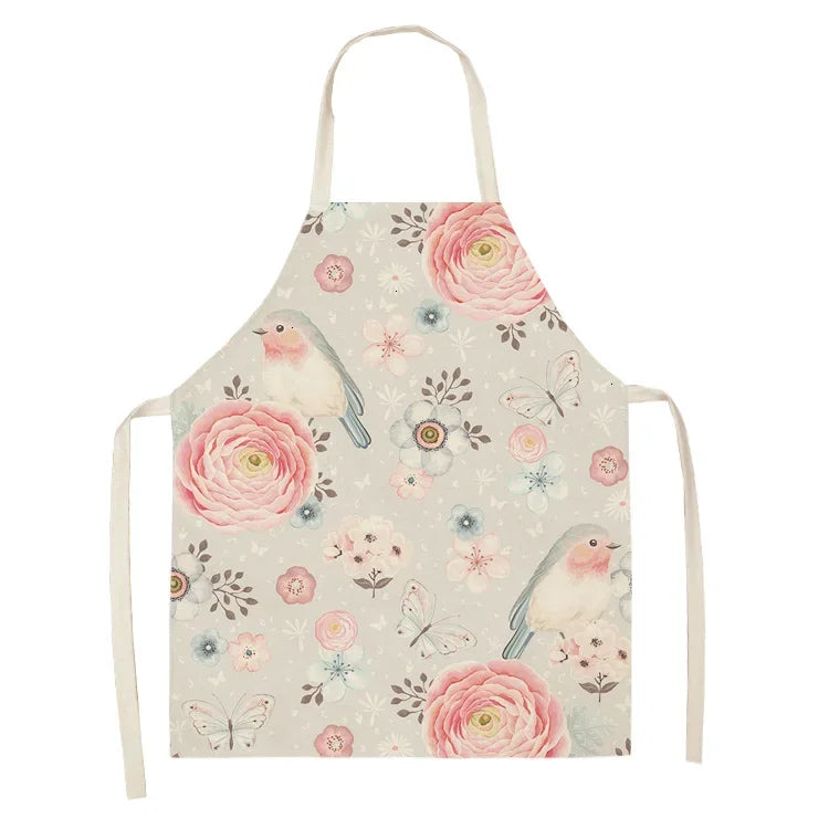 Tablier Cuisine Imprimé Lin Coton – Tablier Motifs Tendance et Originaux