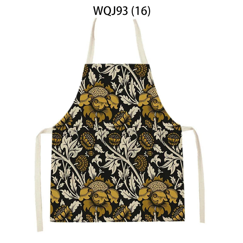 Tablier Cuisine Créatif Lin Coton – Tablier Motifs Originaux et Colorés