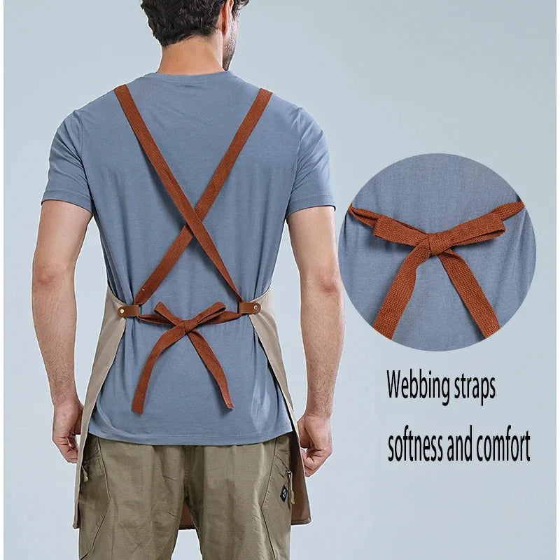 Tablier cuisine homme design masculin épuré élégant résistant