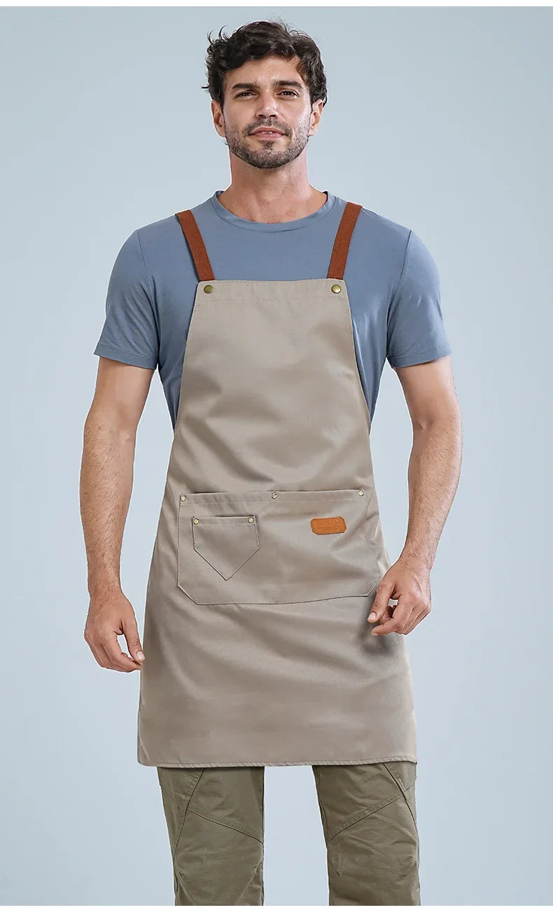 Tablier cuisine homme design masculin épuré élégant résistant