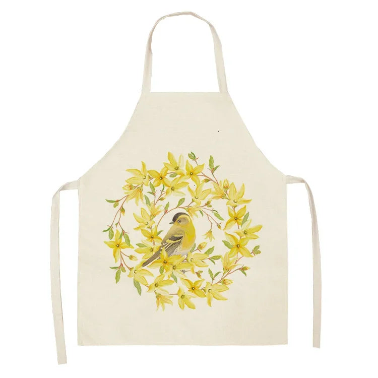 Tablier Cuisine Imprimé Lin Coton – Tablier Motifs Tendance et Originaux