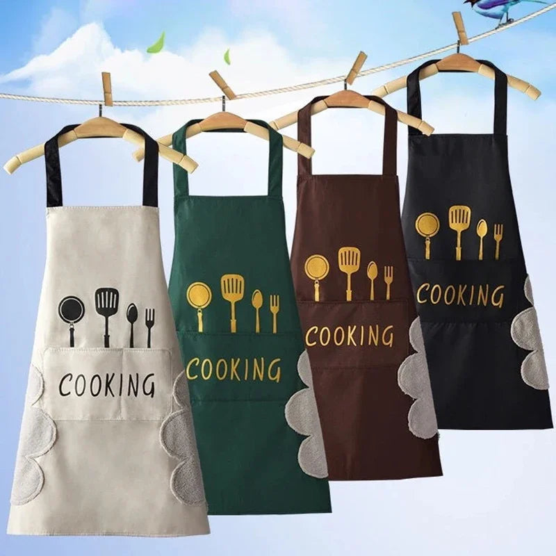Tablier cuisine anti-taches protection maximale quotidien