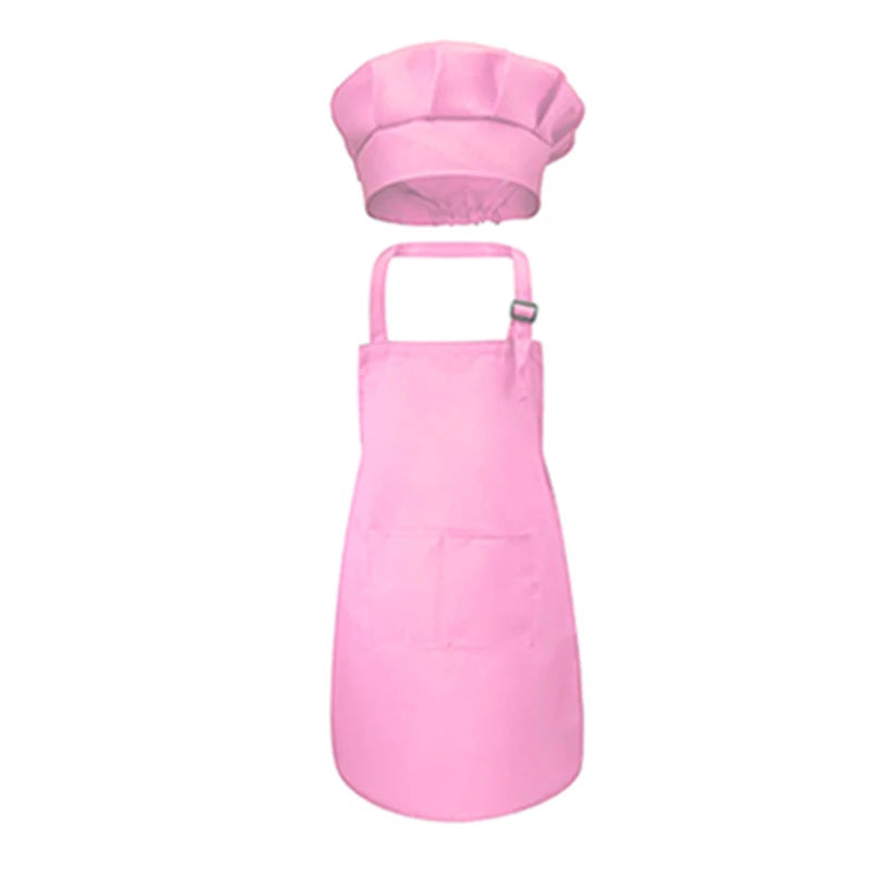 Tablier de Cuisine pour Enfant Lot de 2 – Tablier Enfant Duo Couleurs Douces