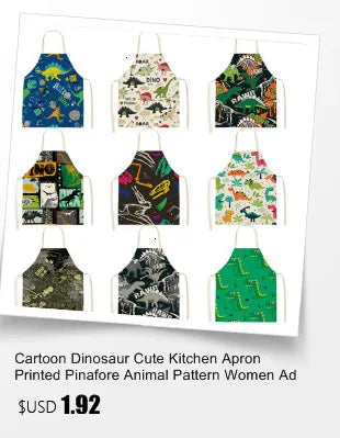Tablier Cuisine Motif Lin Coton – Tablier Design Unique Adulte et Enfant