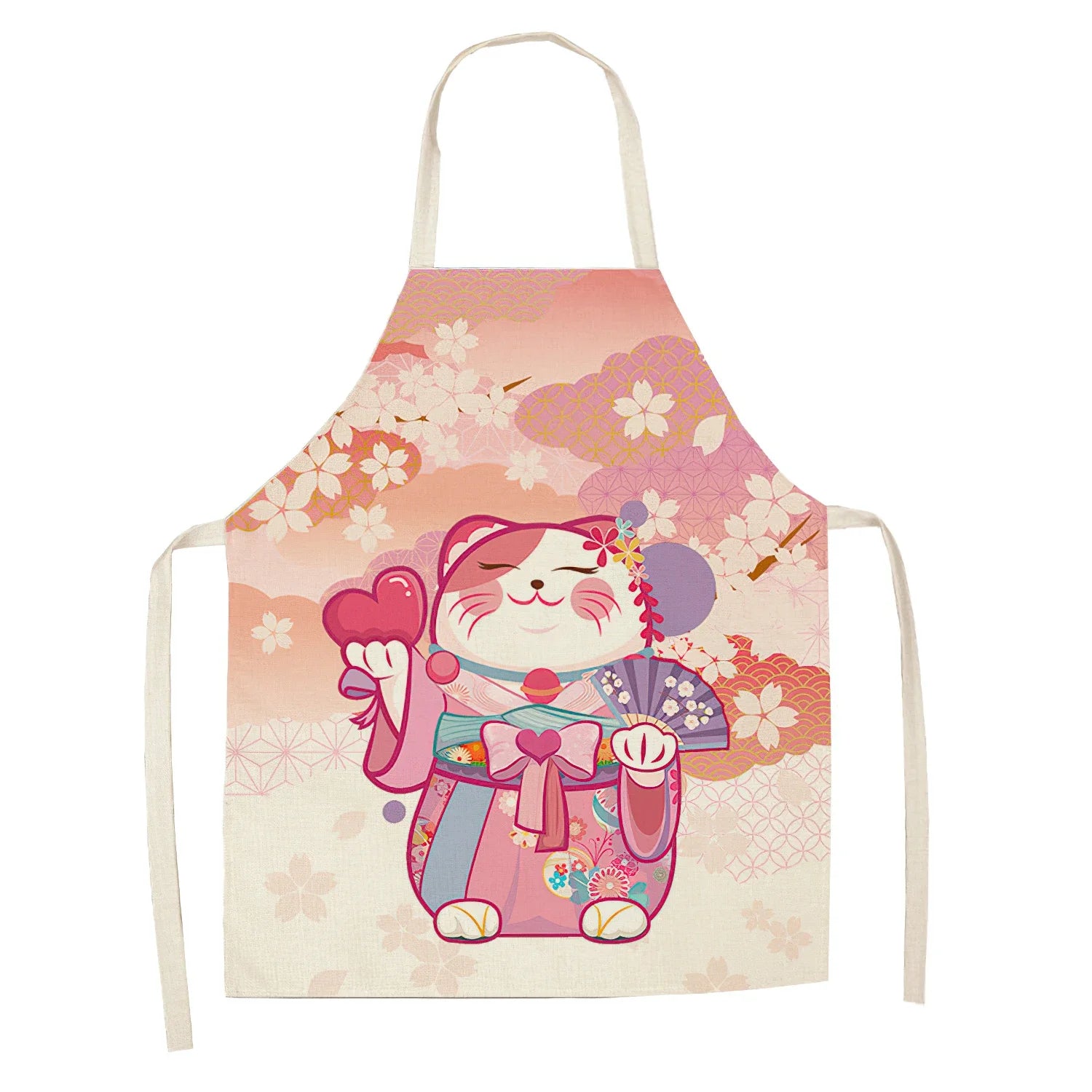Tablier cuisine kawaii coloré femme enfant bonne humeur cadeau