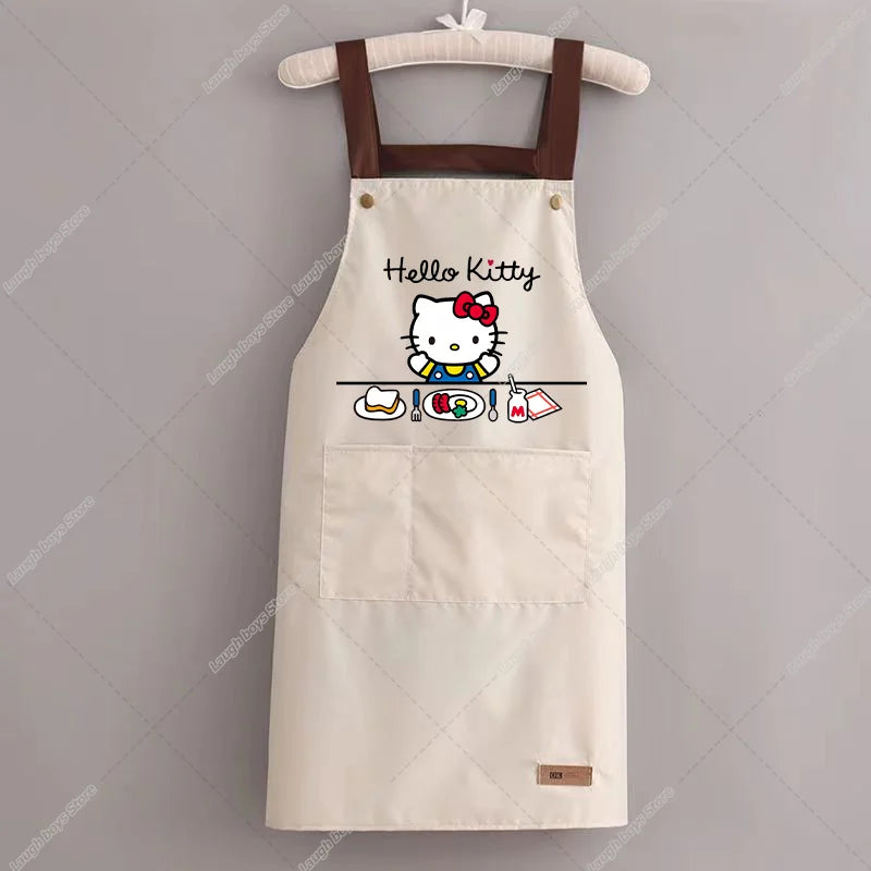Tablier Hello Kitty femme kawaii adulte original fantaisie