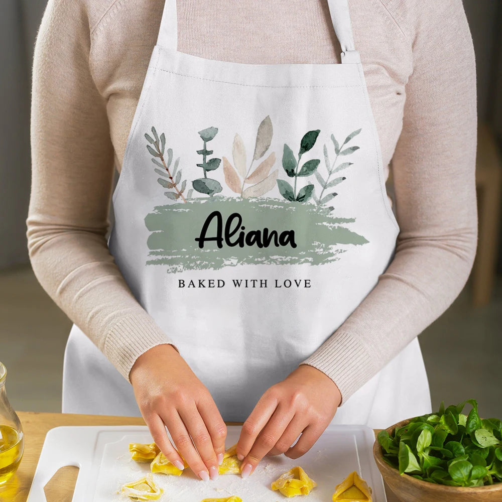 Tablier de Cuisine avec Prénom – Tablier Personnalisé Cadeau Original