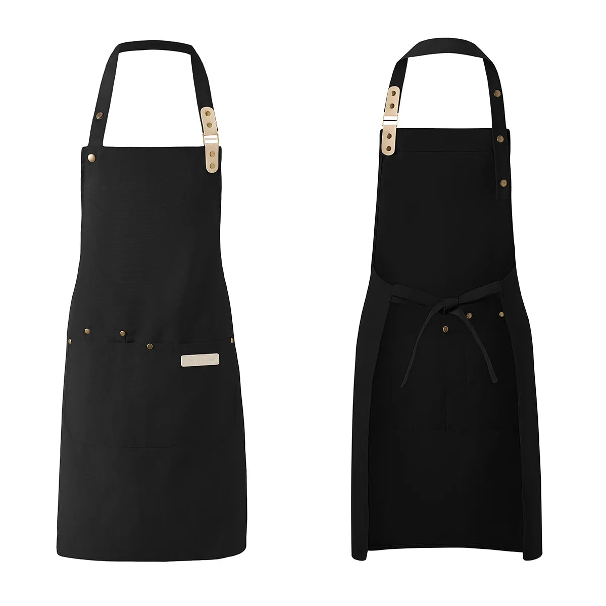 Tablier Barista Canvas – Tablier Coffee Shop Professionnel et Stylé