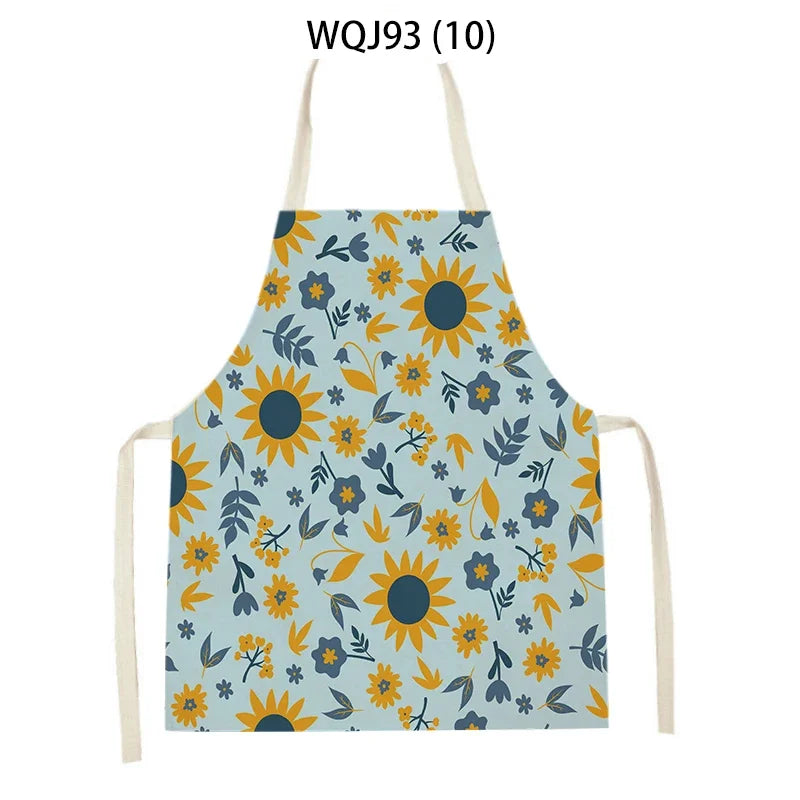 Tablier Cuisine Créatif Lin Coton – Tablier Motifs Originaux et Colorés