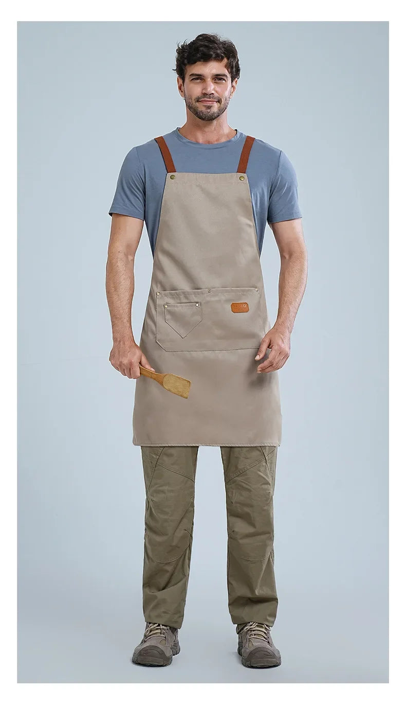 Tablier cuisine homme design masculin épuré élégant résistant