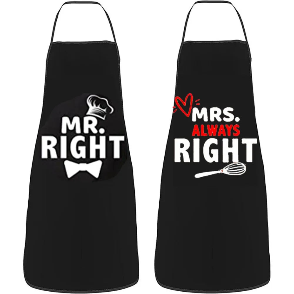 Tablier cuisine couple