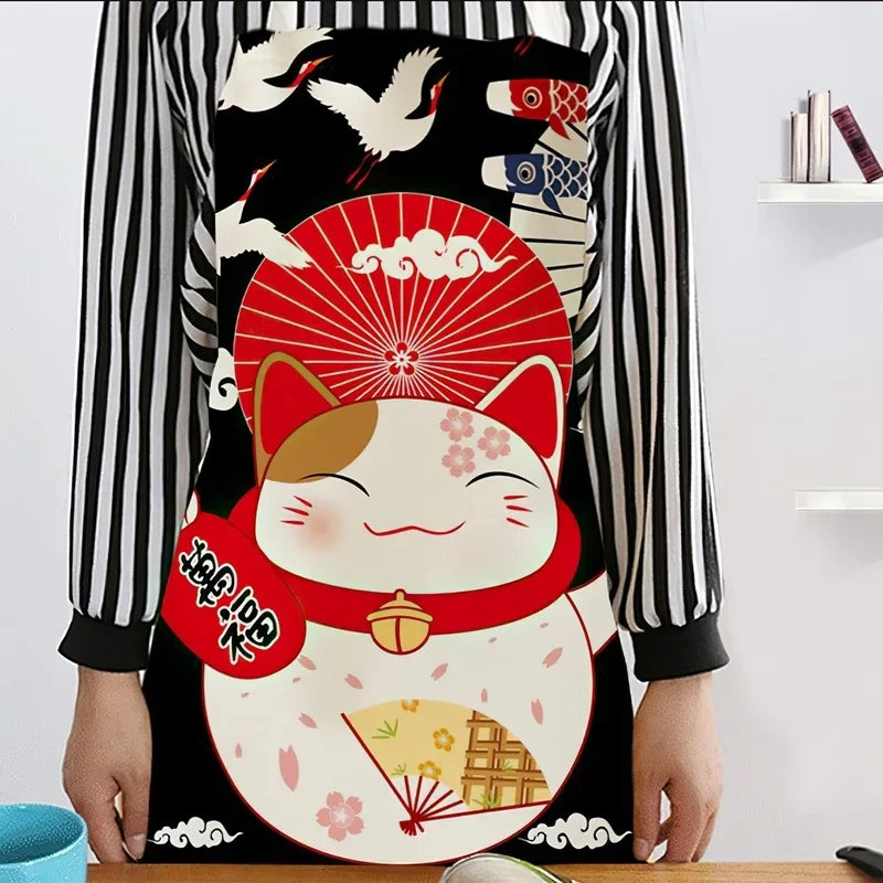 Tablier cuisine kawaii coloré femme enfant bonne humeur cadeau