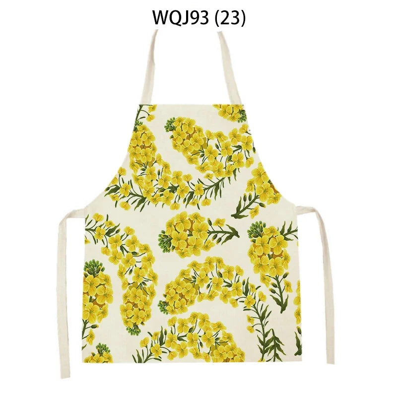 Tablier Cuisine Créatif Lin Coton – Tablier Motifs Originaux et Colorés