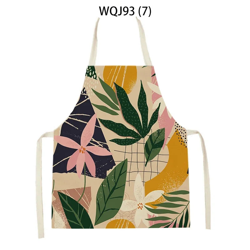 Tablier Cuisine Créatif Lin Coton – Tablier Motifs Originaux et Colorés