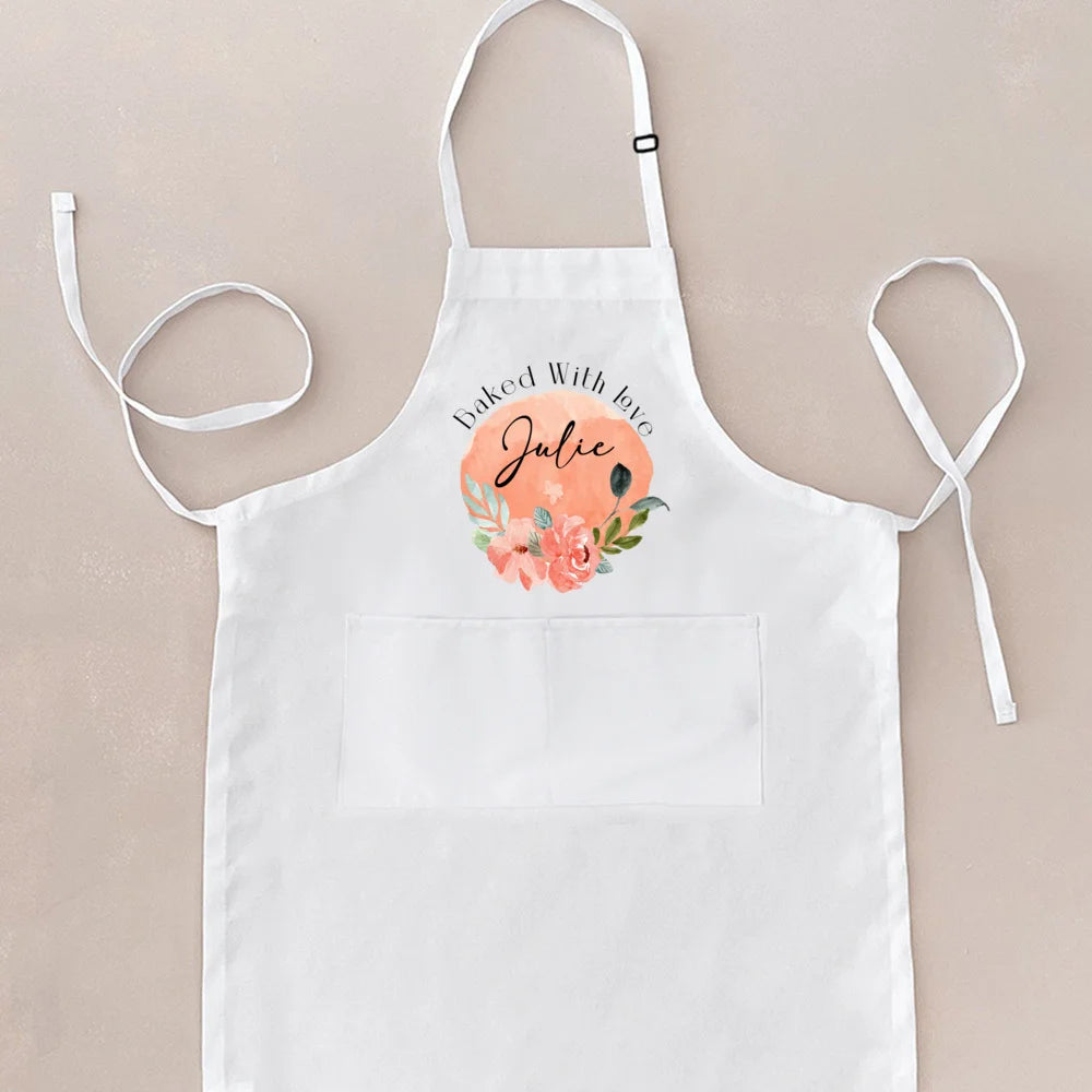 Tablier de Cuisine avec Prénom – Tablier Personnalisé Cadeau Original