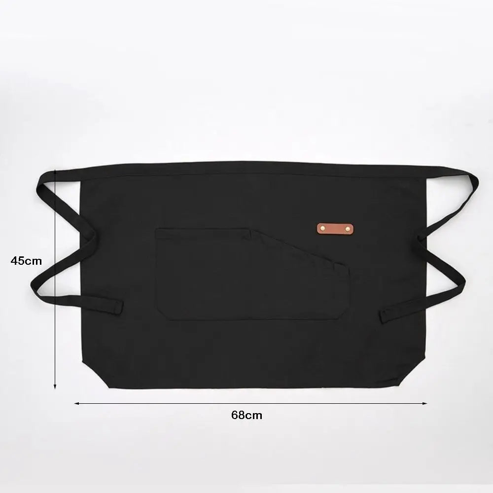 Tablier de cuisine court demi-tablier pratique léger