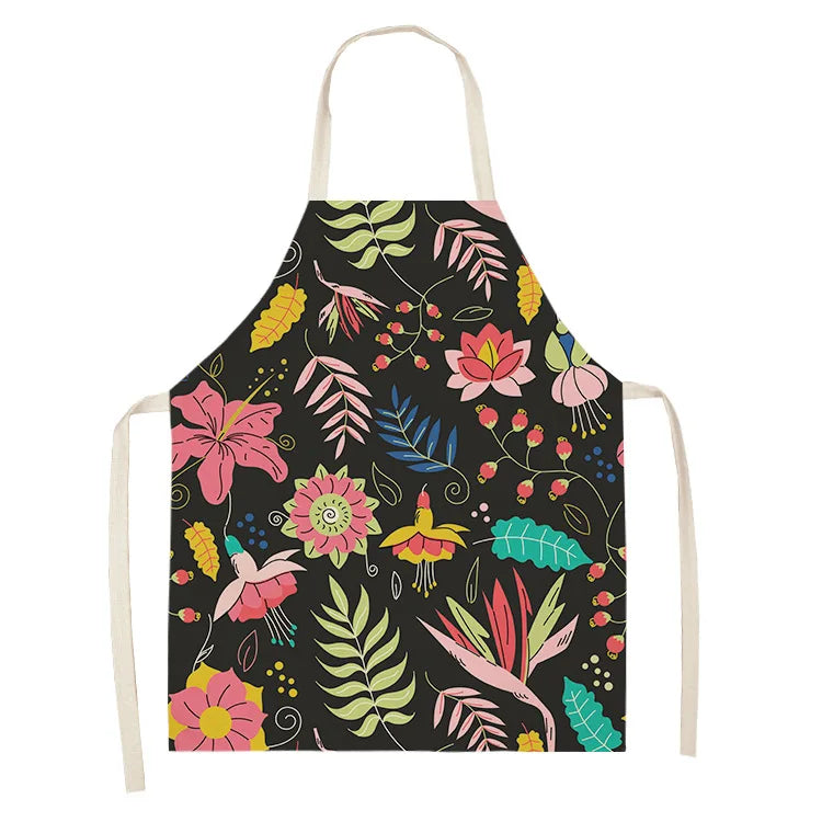 Tablier de Cuisine Original Coton Lin – Tablier Motifs Uniques 2 Tailles