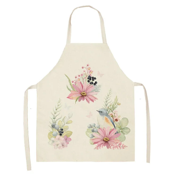 Tablier Cuisine Imprimé Lin Coton – Tablier Motifs Tendance et Originaux