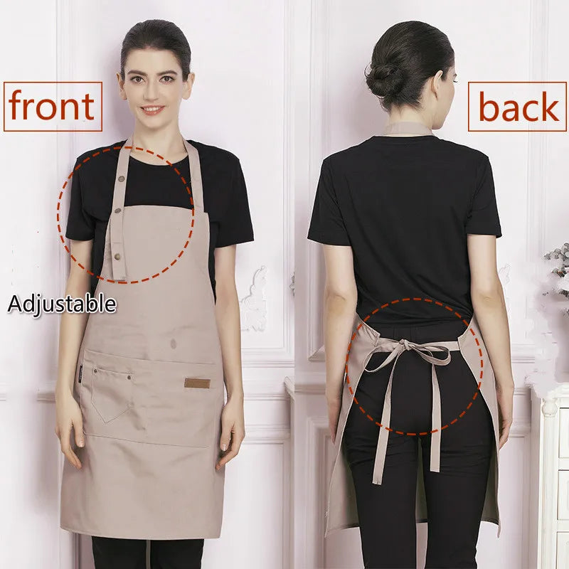 Tablier Cuisine avec Logo – Tablier Professionnel Broderie ou Impression Logo