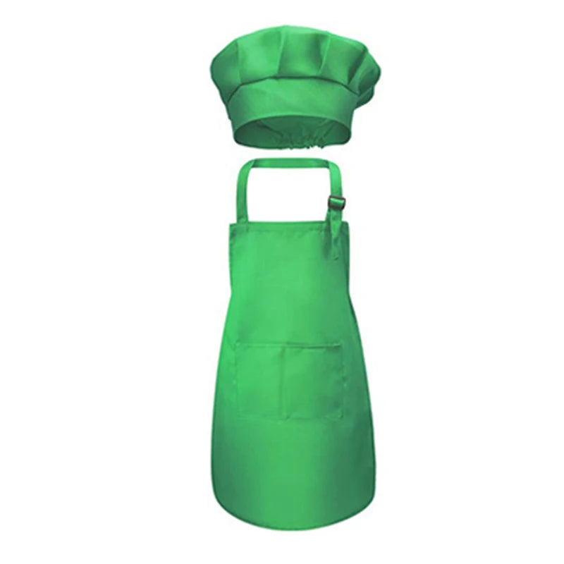 Tablier de Cuisine pour Enfant Lot de 2 – Tablier Enfant Duo Couleurs Douces